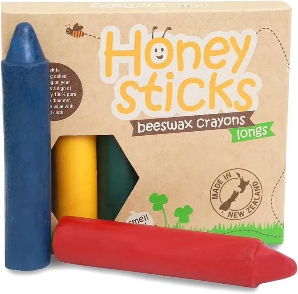 100% Pure Beeswax Crayons - Honeysticks