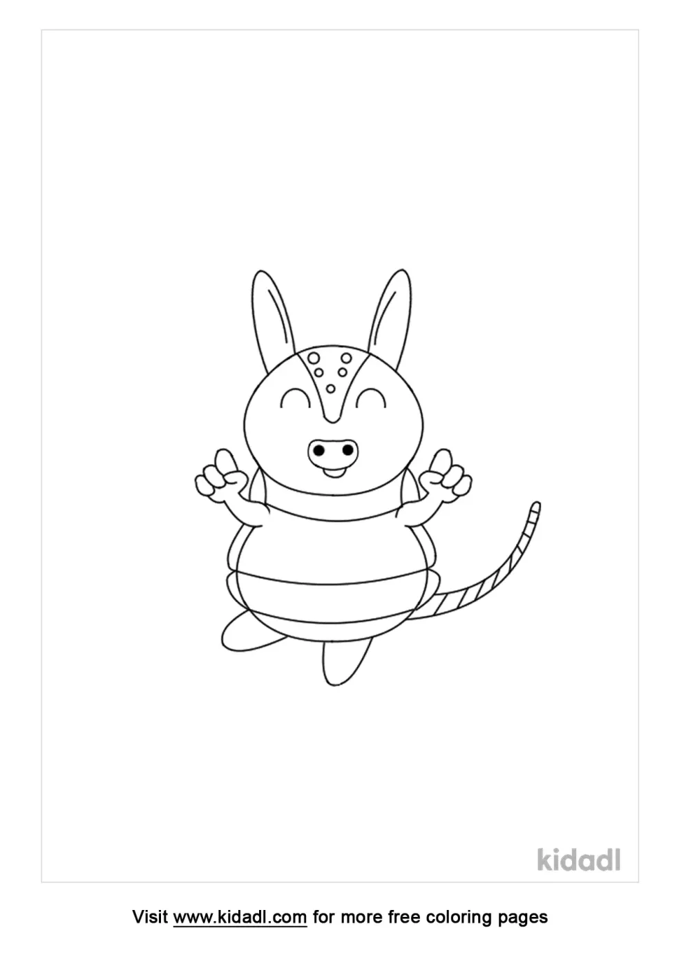 Dancing Armadillo | Kidadl