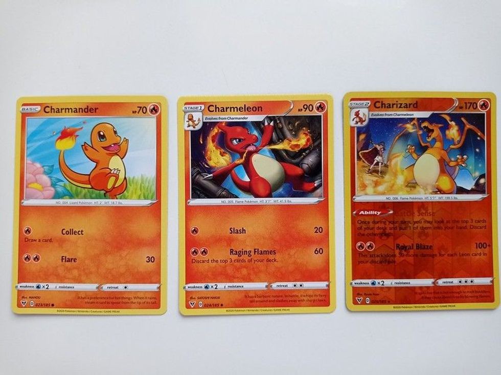 A fire pokemon is a strong opponent against Bug pokemon.