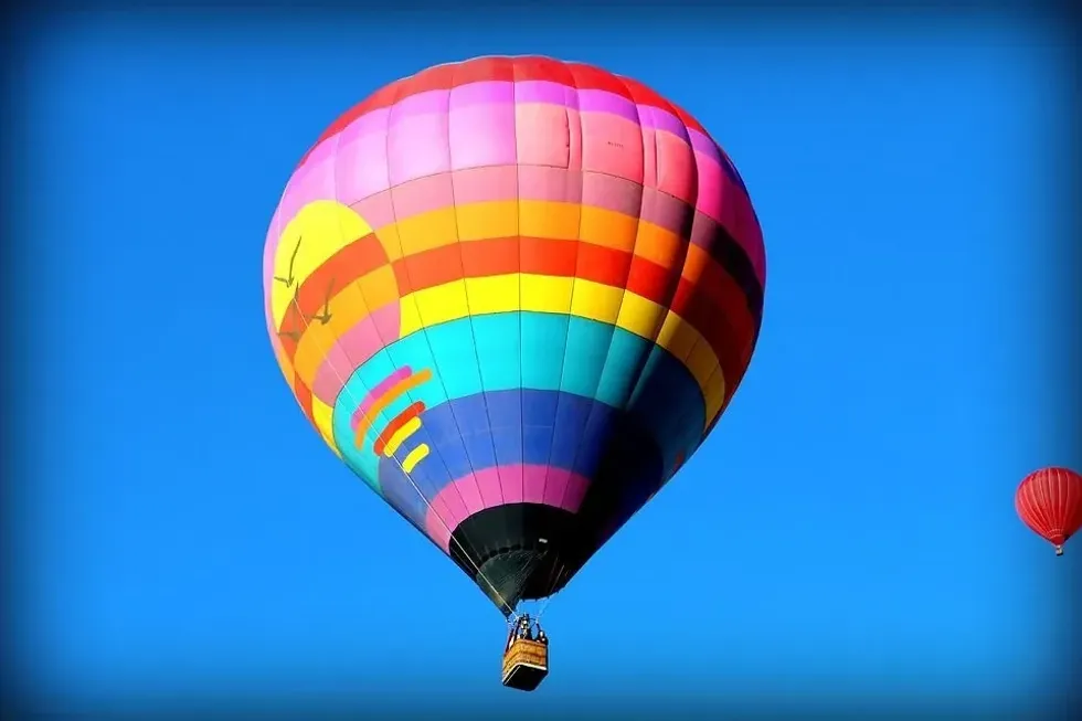 A hot air balloon is a simple aircraft to fly high up in the sky, but how do hot air balloons work?