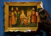 A painting from the Eastern Encounters exhibition at The Queen’s Gallery, Edinburgh.