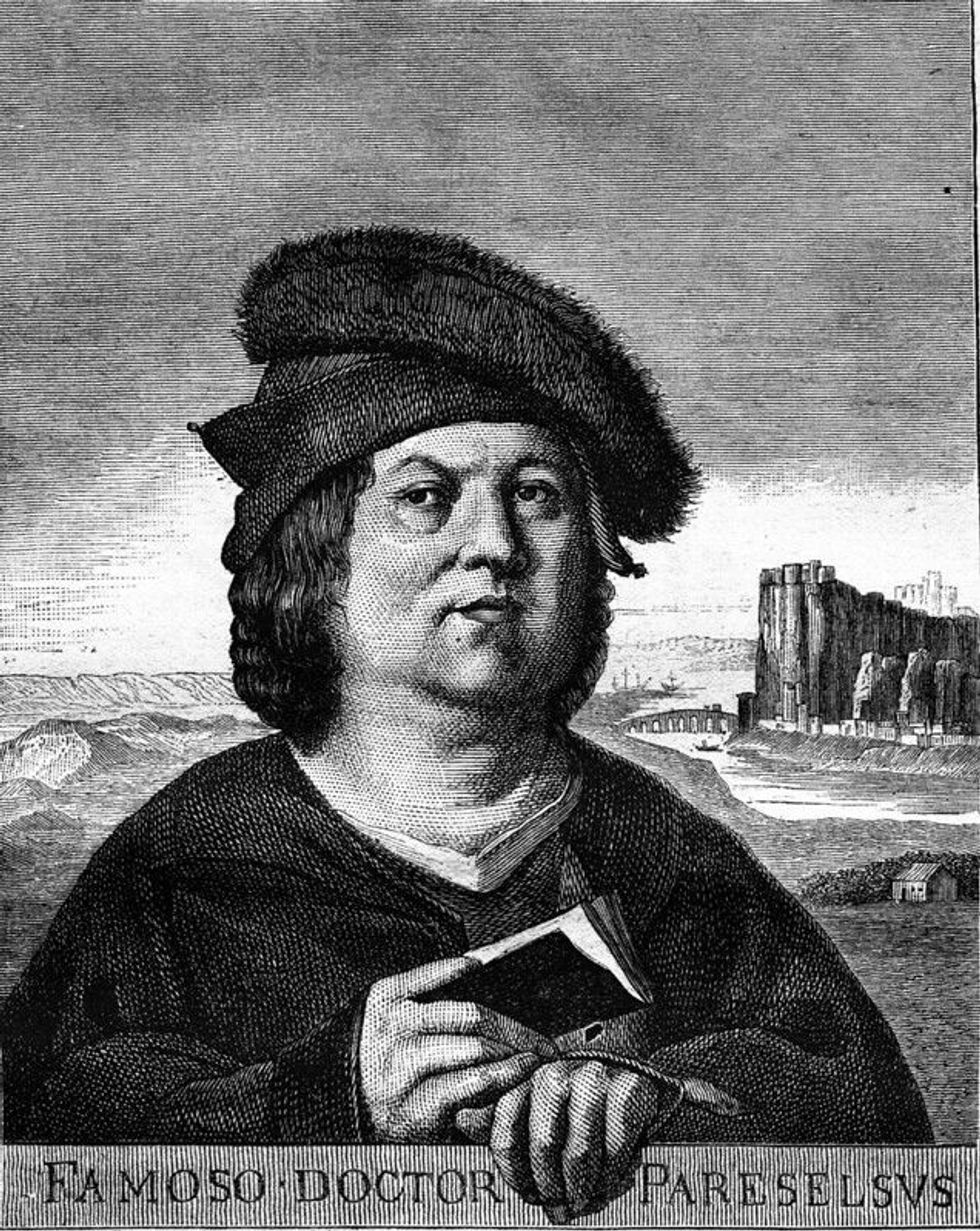 A rare image of Paracelsus 