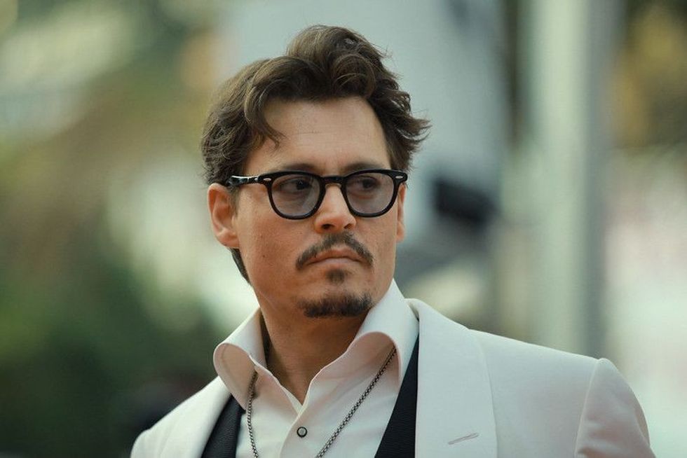 Actor Johnny Depp attends the 'Pirates of the Caribbean: On Stranger Tides' Premiere during the 64th Annual Cannes Film Festival