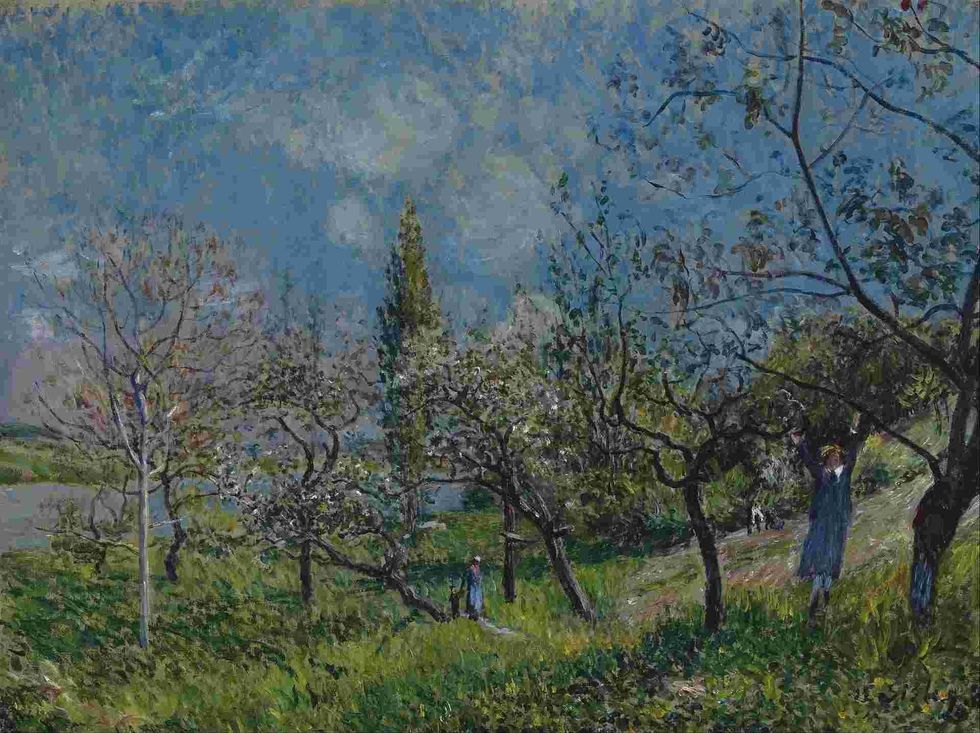 Alfred Sisley was one of the foremost painters of French Impressionism