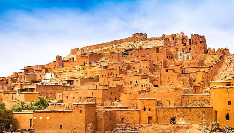 Amazing view of Kasbah Ait Ben Haddou