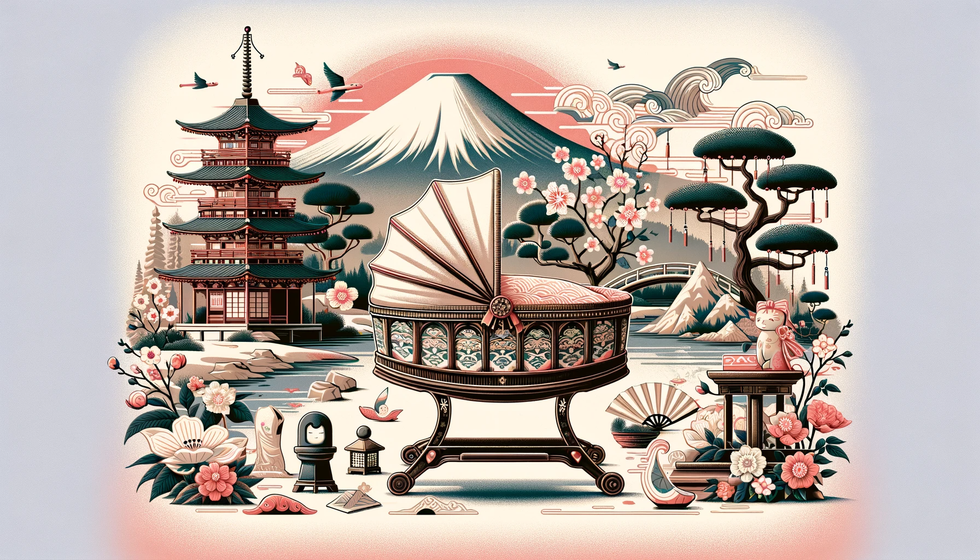 An animation setting capturing the serene elegance and rich traditions of Japan