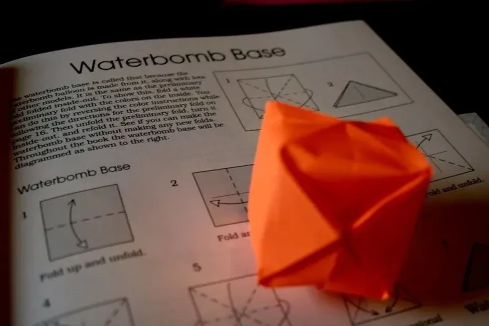 How To Make An Origami Waterbomb Base How To Make An Origami Water Bomb: Step By Step Guide | Kidadl