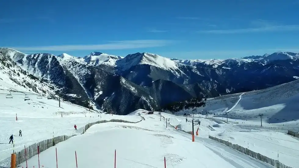 Andorra is the sixth smallest nation in Europe surrounded by the Pyrenees mountains.