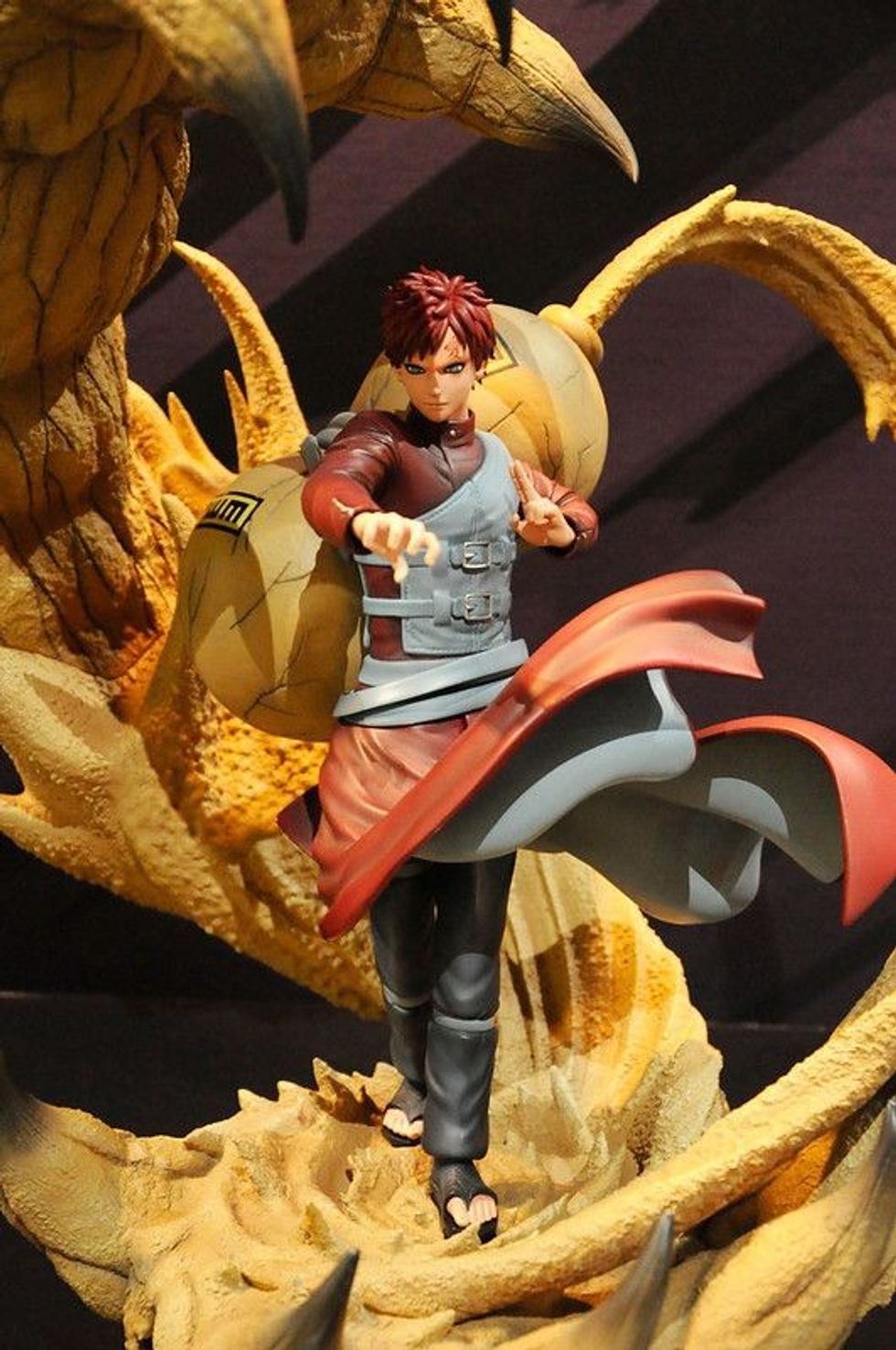 Anime character "Gaara" in action