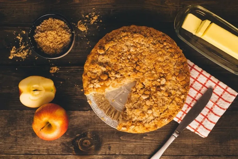 Apple betty Day celebrates the classic apple betty pie.