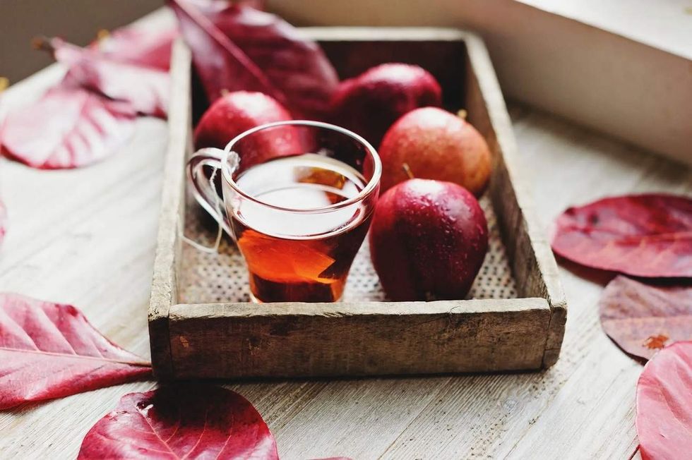 Apple cider is made from apple juice