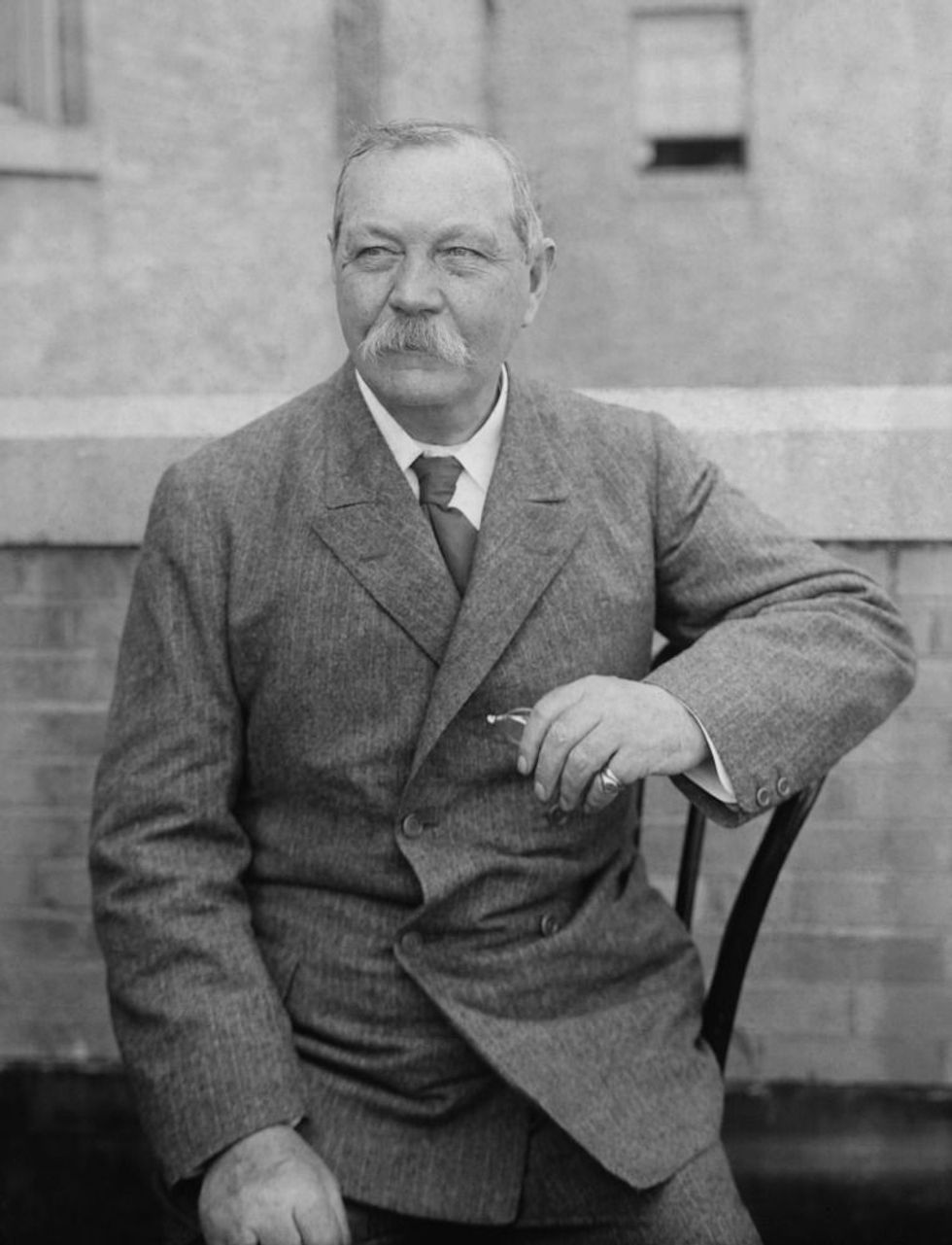 Arthur Conan Doyle, a Scotch-Irish writer created the fictional detective Sherlock Holmes.