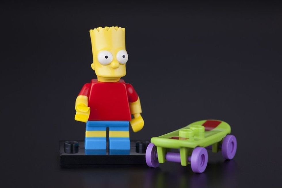 Artistic Bart Simpson 