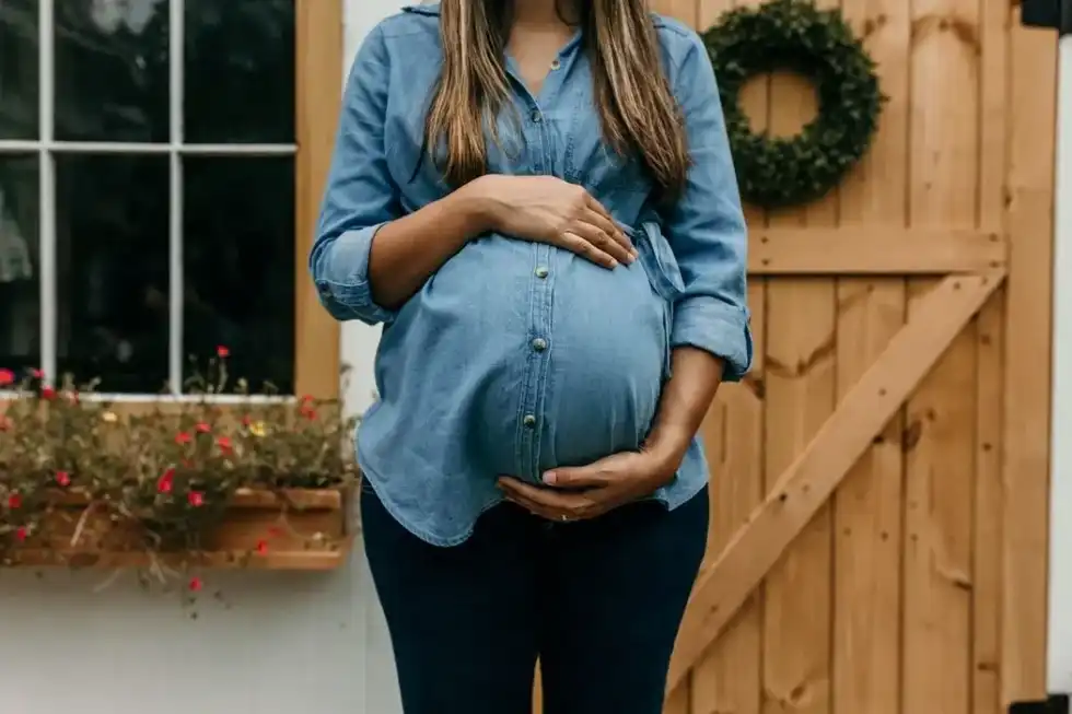 At 32 weeks pregnant symptoms may be getting uncomfortable, but your baby's digestive system is fully developed, ready for birth!