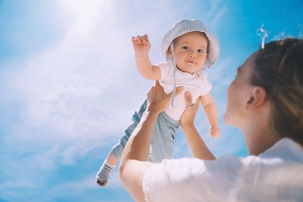 Baby Matthew playing with his mother - Nicknames
