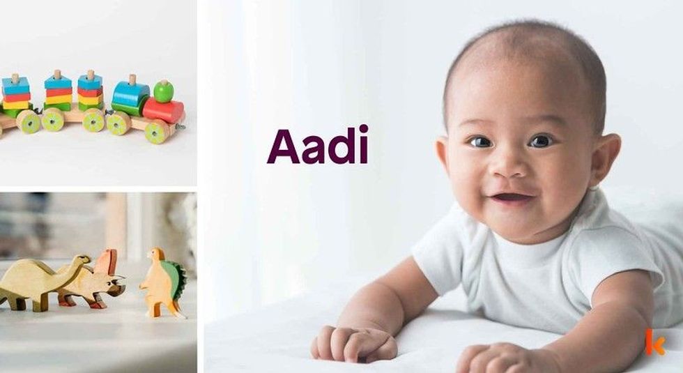 Baby Name Aadi - cute baby, toy, railway toy.