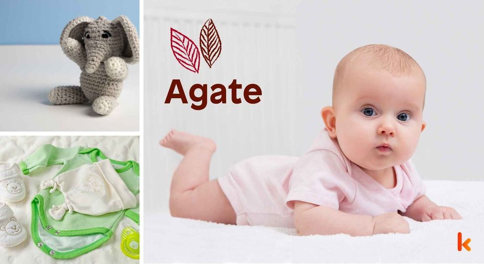 Baby name Agate - cute baby, toys & baby clothes