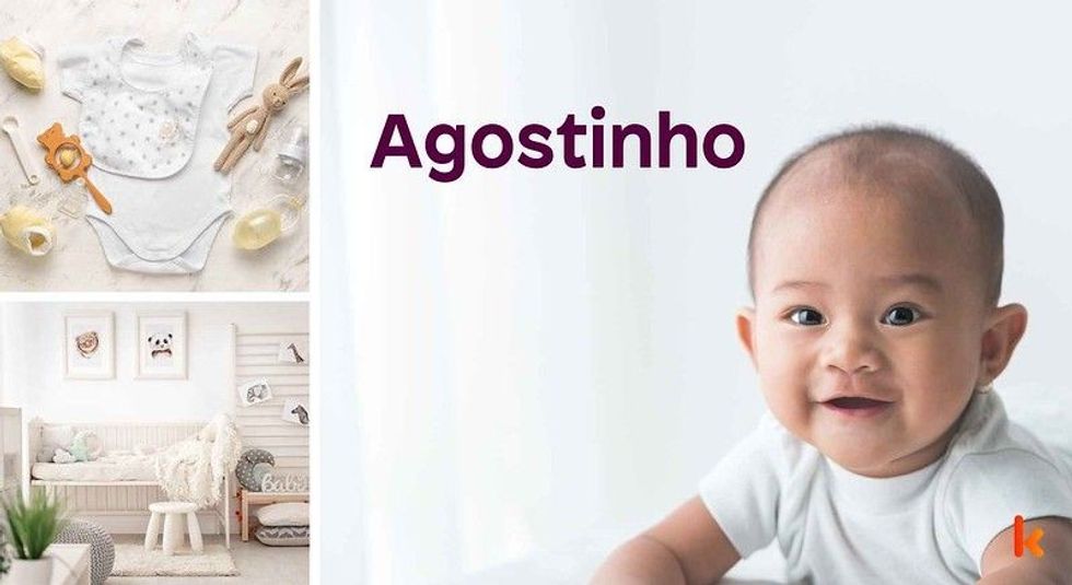 Baby Name Agostinho - cute baby, baby room, clothes.