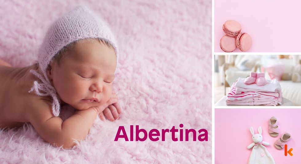 Baby name Albertina - cute, baby, macaron, toys, clothes