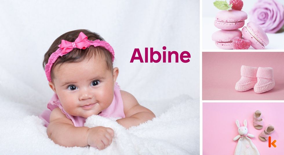 Baby name Albine - cute, baby, macaron, toys, clothes