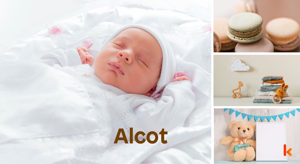 Baby name Alcot - cute, baby, macaron, toys, clothes