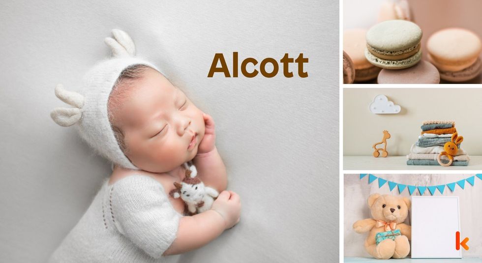 Baby name Alcott - cute, baby, macaron, toys, clothes