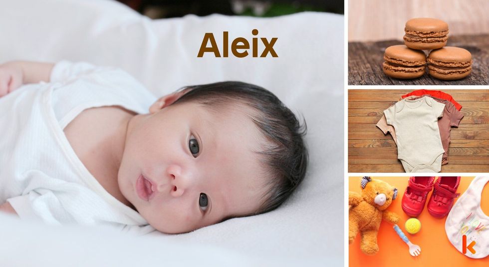 Baby name Aleix - cute, baby, macaron, toys, clothes