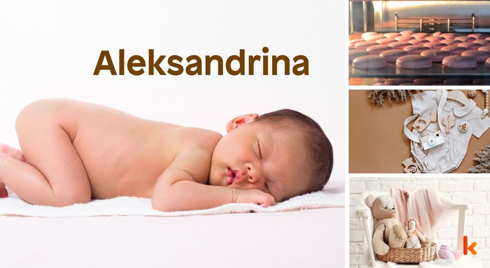 Baby name Aleksandrina - cute, baby, macaron, toys, clothes