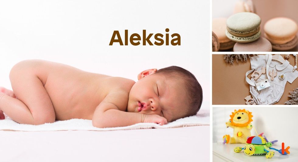 Baby name Aleksia - cute, baby, macaron, toys, clothes