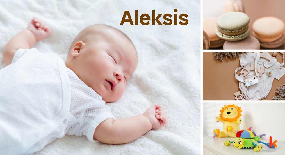 Baby name Aleksis - cute, baby, macaron, toys, clothes