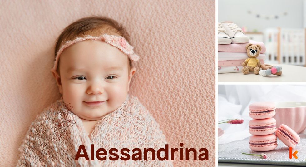 Baby name Alessandrina- cute baby, toys, accessories & macarons