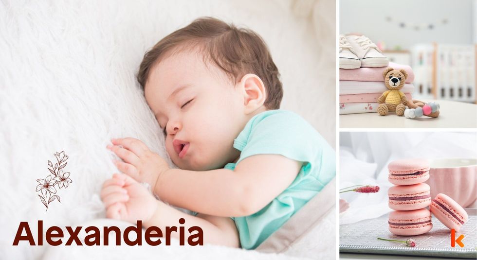 Baby name Alexanderia - cute baby, toys, baby clothes, accessories & macarons