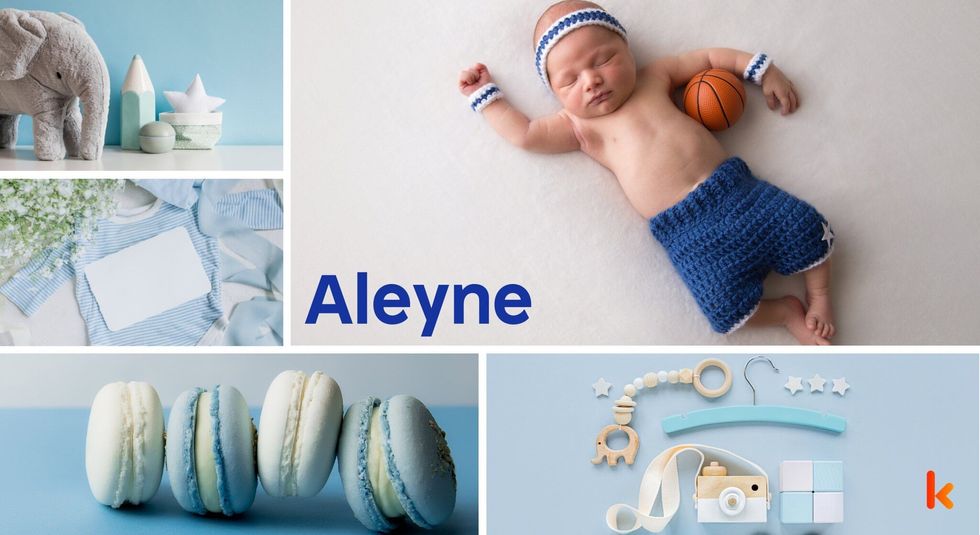 Baby name Aleyne - cute baby, baby toys, baby clothes, baby accessories & macarons