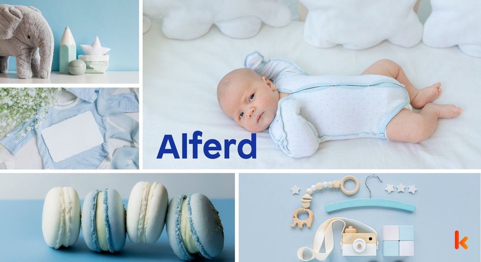 Baby name Alferd - cute baby, baby toys, baby clothes, baby accessories & macarons