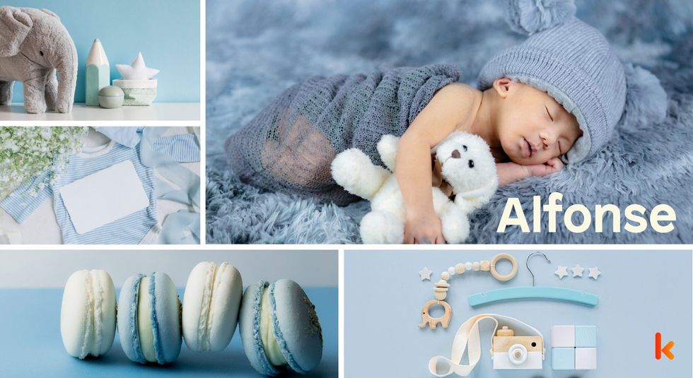 Baby name Alfonse - cute baby, baby toys, baby clothes, baby accessories & macarons