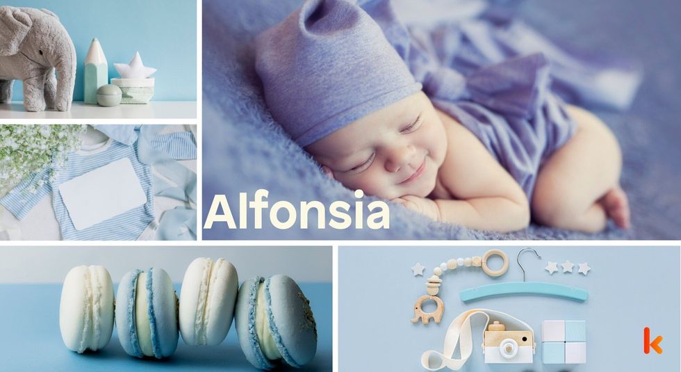 Baby name Alfonsia - cute baby, baby toys, baby clothes, baby accessories & macarons