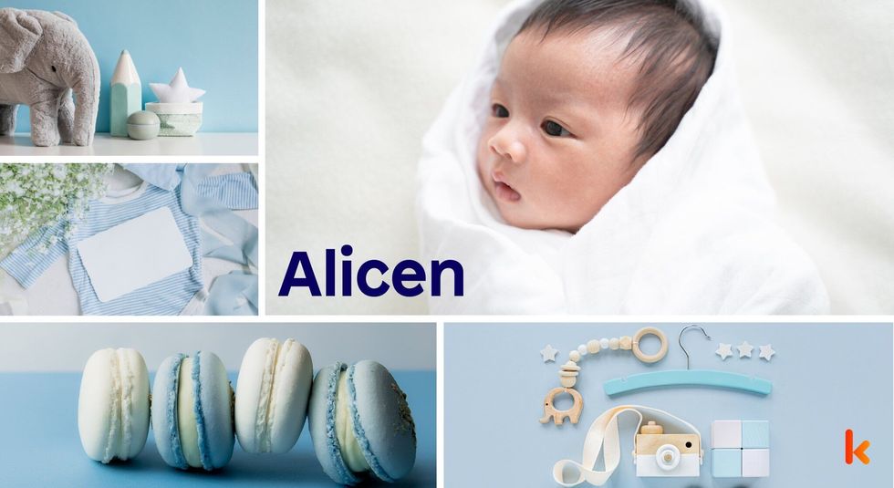 Baby name Alicen - cute baby, baby toys, baby clothes, baby accessories & macarons