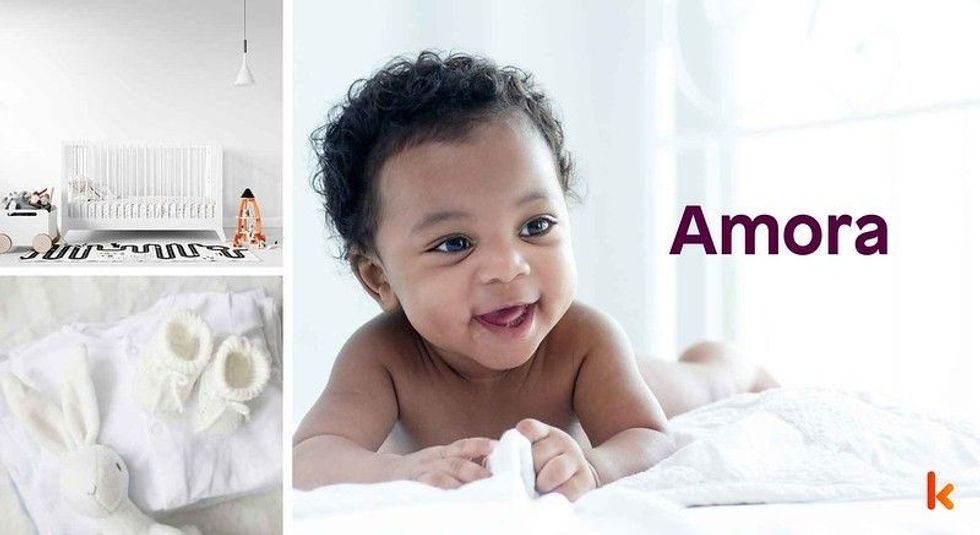 Baby Name Amora - cute baby, baby booties, baby crib.