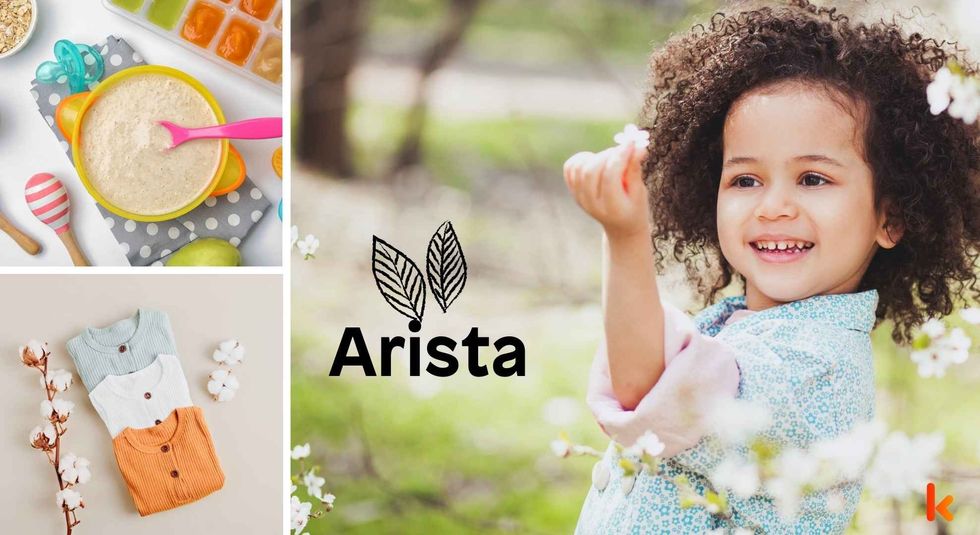 Baby name Arista - cute baby, food, clothes