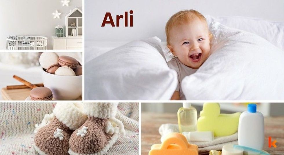 Baby Name Arli- cute baby, crib, clothes, accessories, macarons