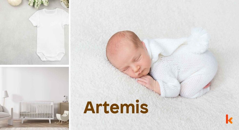 Baby name Artemis - cute baby, clothes, crib, accessories and toys.