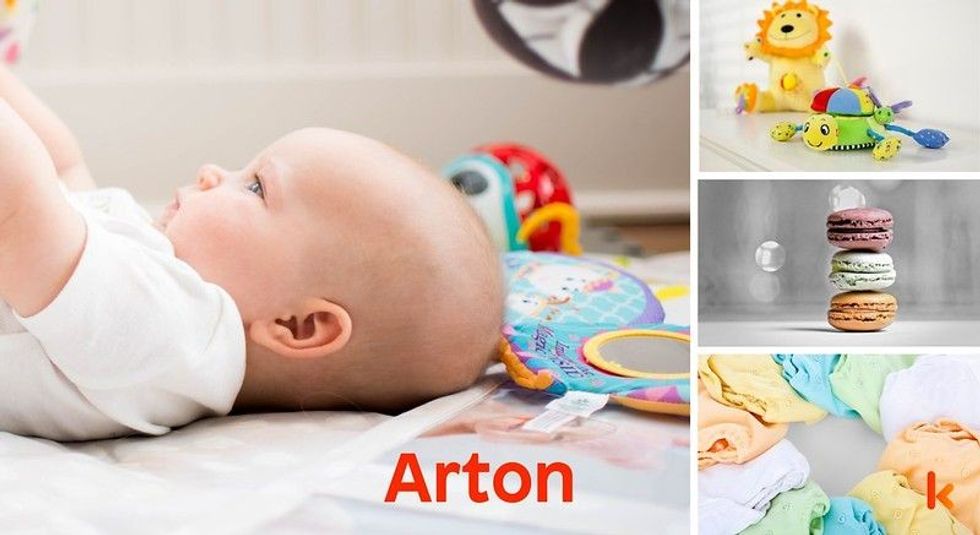 Baby name Arton - cute, baby, toys, clothes, macarons
