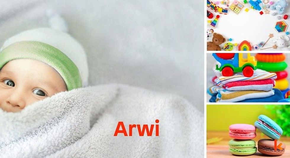Baby name Arwi - cute, baby, toys, clothes, macarons