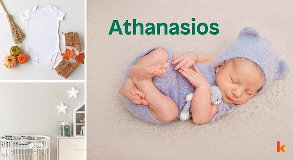 Baby name Athanasios - cute baby, clothes, crib, toys, accessories