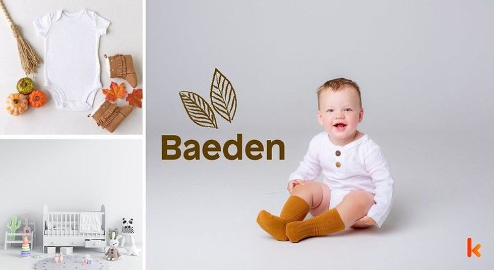 Baby name Baeden - cute baby, clothes, crib, accessories and toys.