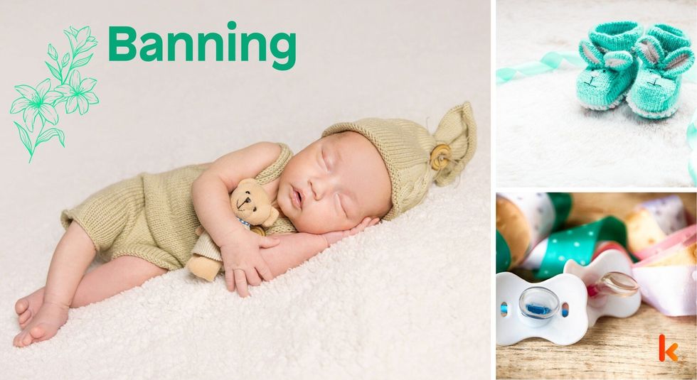 Baby Name Banning - cute baby, flowers, shoes and toys.