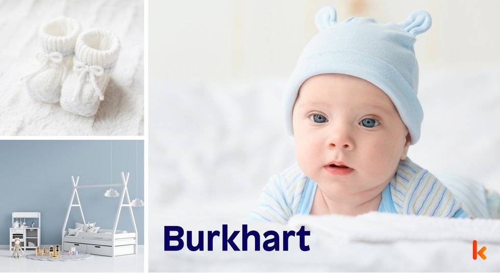 Baby Name Burkhart - cute baby, baby knit shoes.