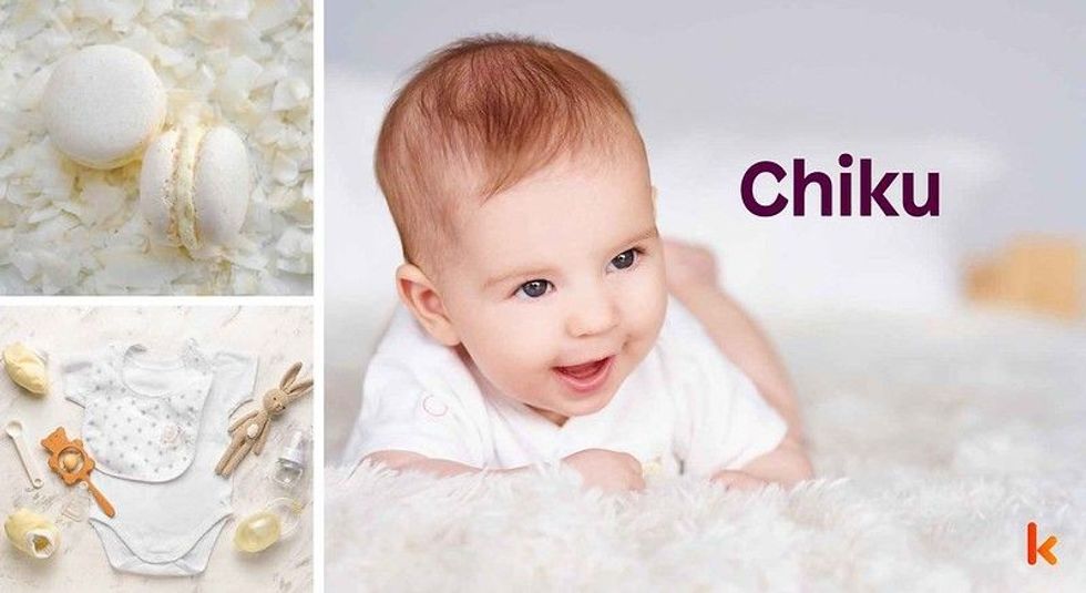 Baby Name Chiku - cute baby, macarons, baby clothes.