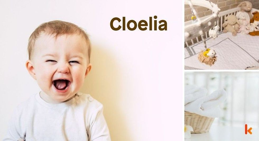Baby name Cloelia - cute baby, clothes, crib, accessories and toys.