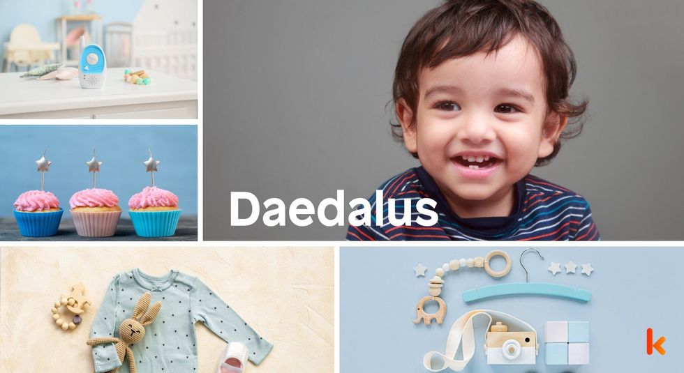 Baby name Daedalus- cute baby, baby room, baby clothes, baby toys, baby accessories & cupcakes
